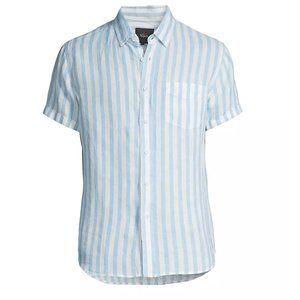 Nice Athena White Striped Shirt